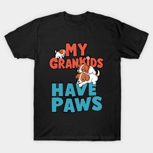 My Grandkids Have Paws T-Shirt